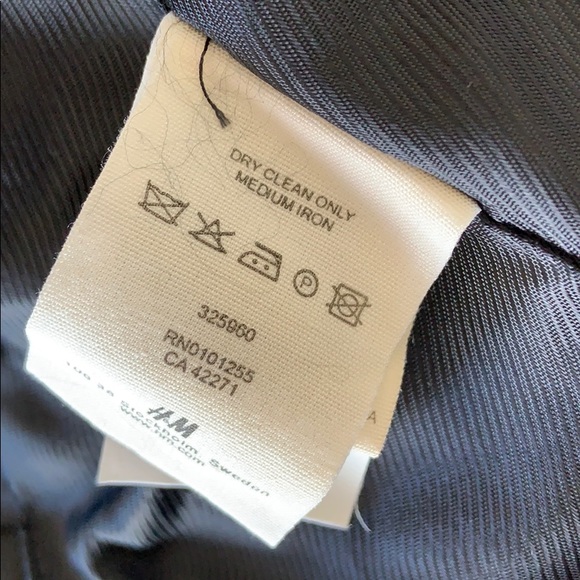 H & M Retro 5-Button Double Breasted Peacoat - Picture 7 of 8